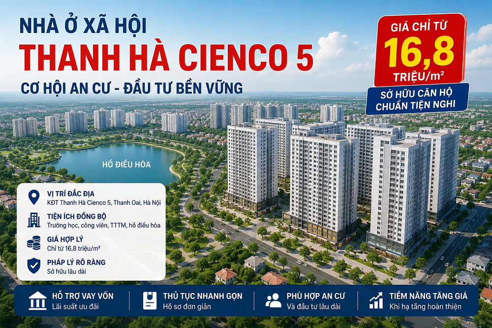 nhà ở xã hội thanh hà cienco 5