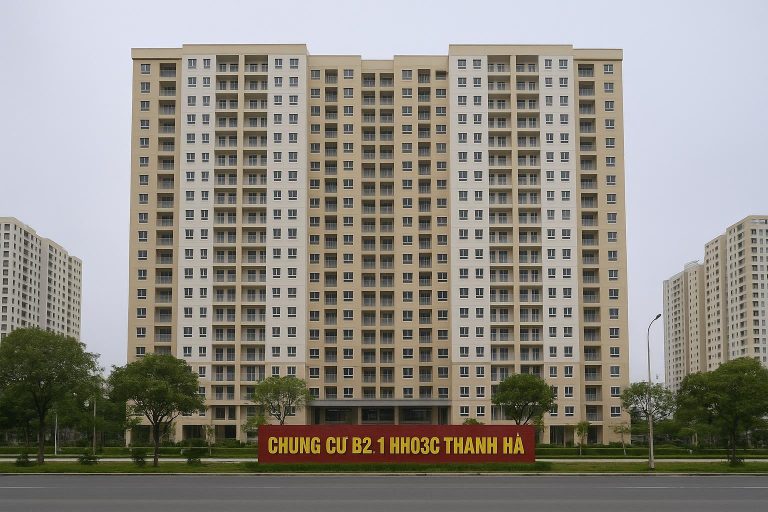 Chung cư b2.1 hh03c thanh hà