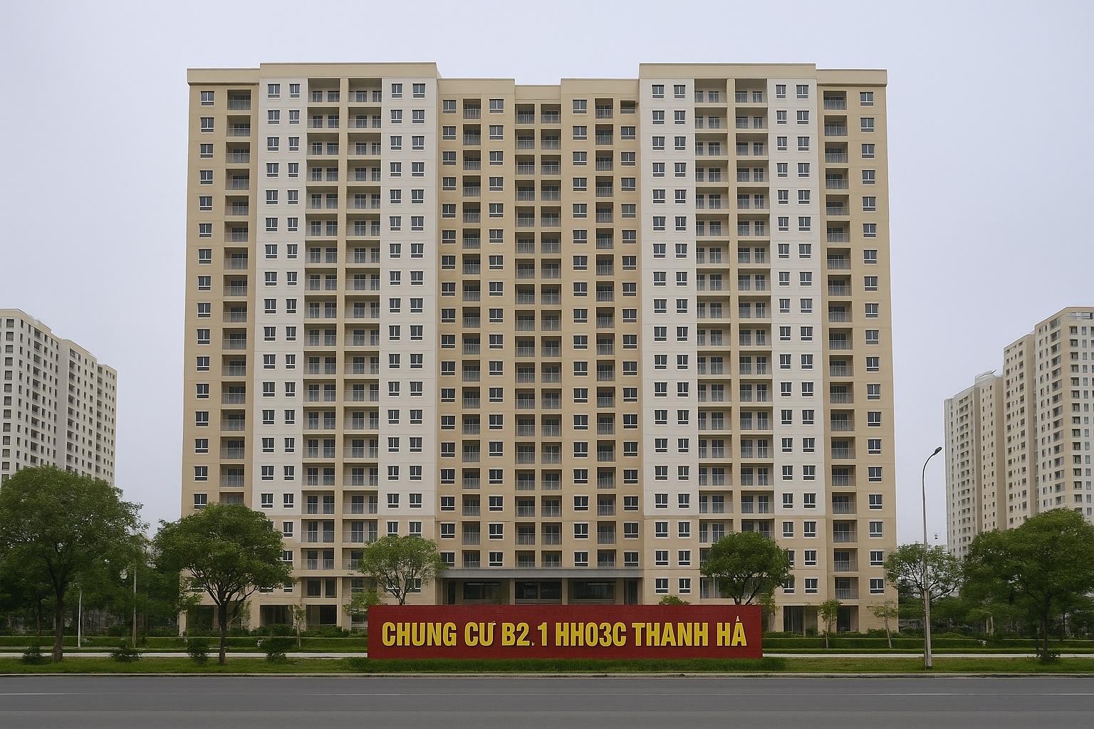 Chung cư b2.1 hh03c thanh hà