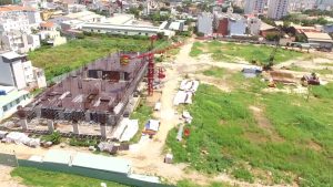 Tiến độ dự án Mường Thanh Gò Vấp đang xây tầng 2