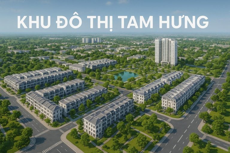 khu đô thị tam hưng mới