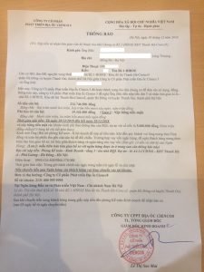 phí bảo trì chung cư thanh hà