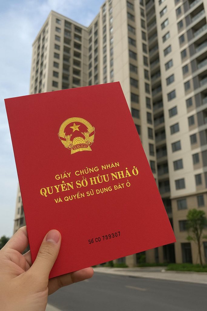 Cấp sổ đỏ nhà ở xã hội chung cư thanh hà