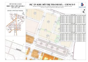 sơ đồ mặt bằng liền kề b1.2 thanh hà