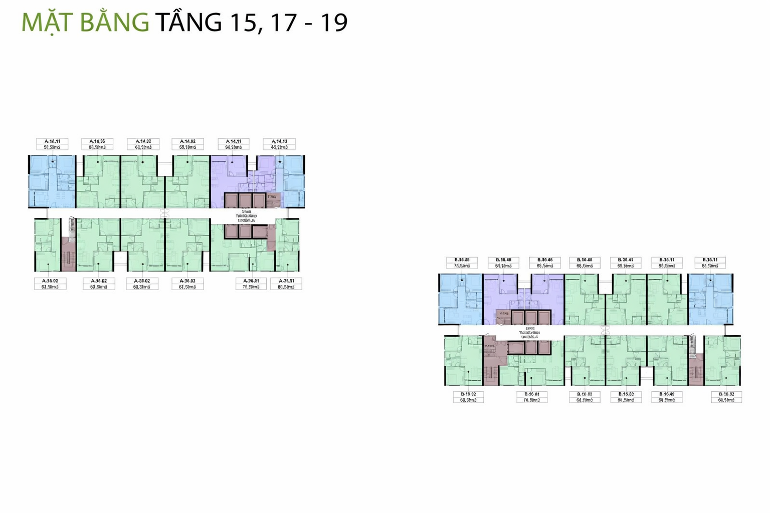 mặt bằng chung cư mường thanh phú hữu tầng 15-19
