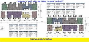 Sơ đồ thiết kế chung cư phú hữu thủ đức