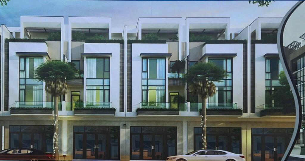 Nhà liền kề Thanh Hà B1.1 dạng thô cho thuê