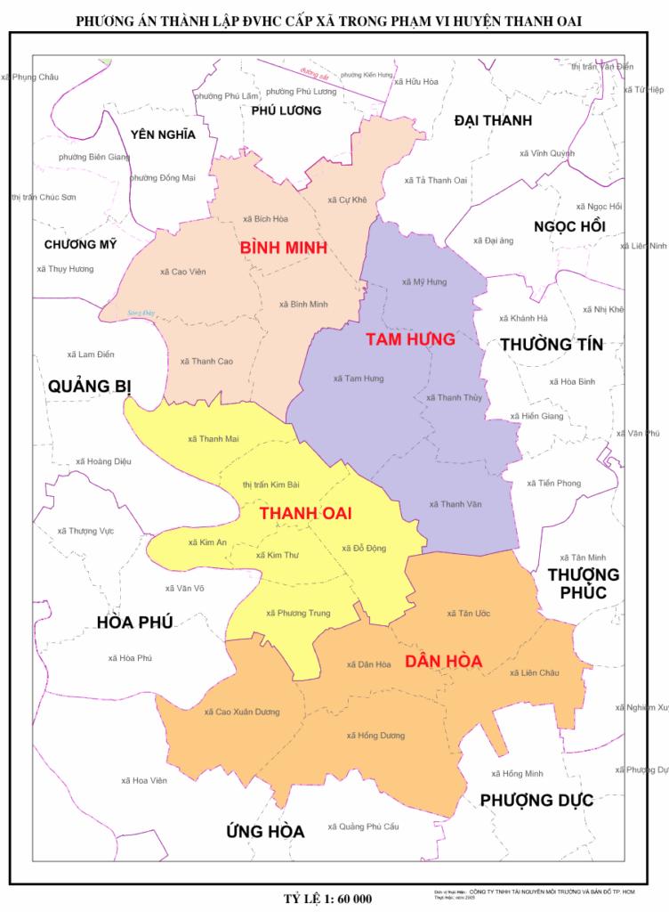 Chung cư Thanh Hà sau sáp nhập 2026 thuộc xã Bình Minh và phường Phú Lương