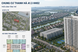 quy hoạch tòa chung cư Thanh Hà A1.3 HH02 từ 9 tầng lên 19 tầng