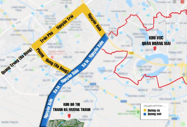 chung cư Thanh Hà A2.1 sở hữu vị trí mặt đường lớn