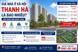 giá nhà ở xã hội thanh hà