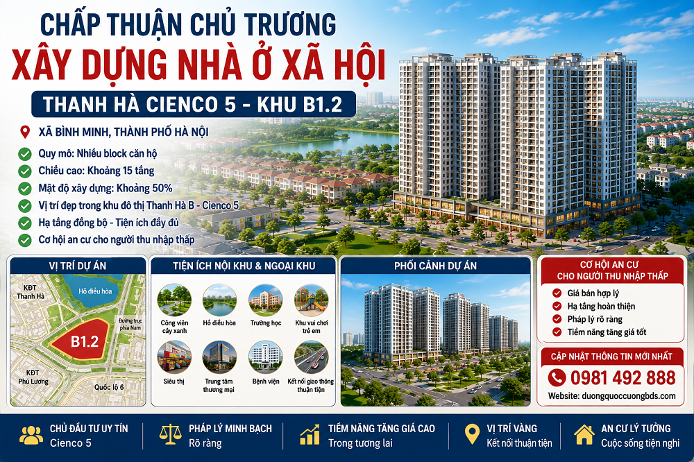nhà ở xã hội Thanh Hà Cienco 5