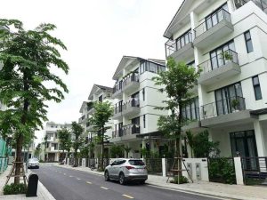 ảnh thực tế liền kề Thanh Hà A2.3 đã xây xong