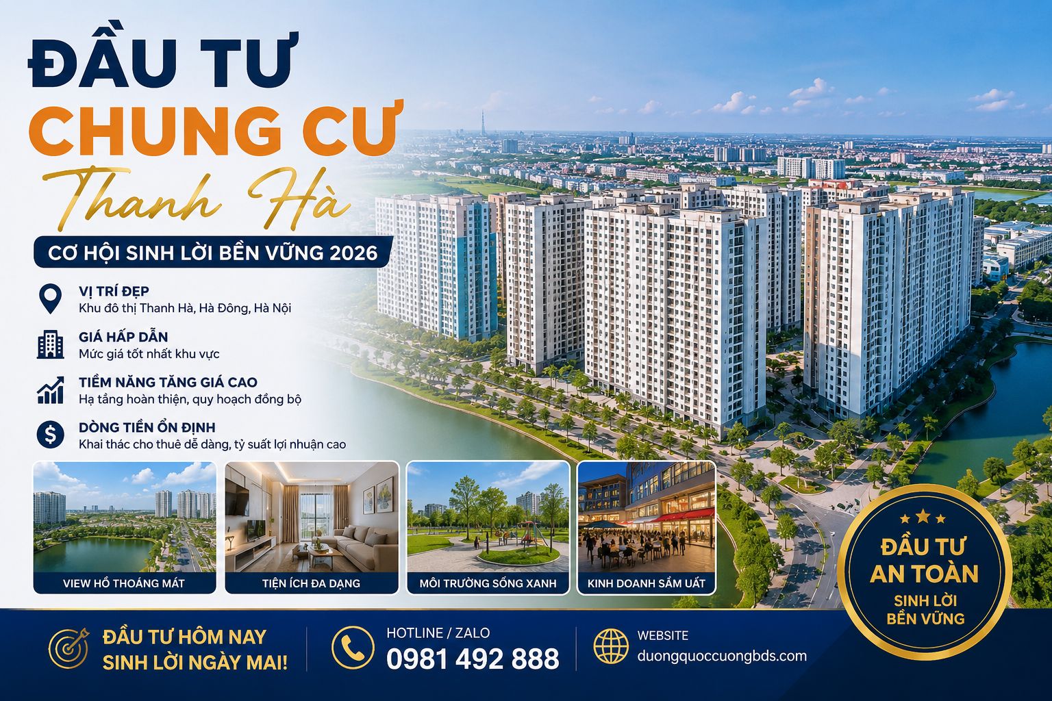 đầu tư chung cư thanh hà