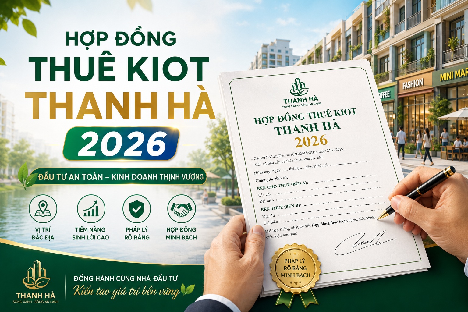 hợp đồng thuê kiot thanh hà