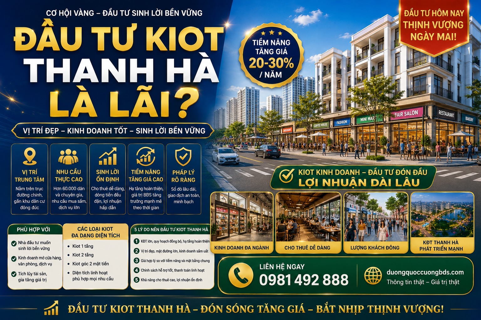 đầu tư kiot thanh hà
