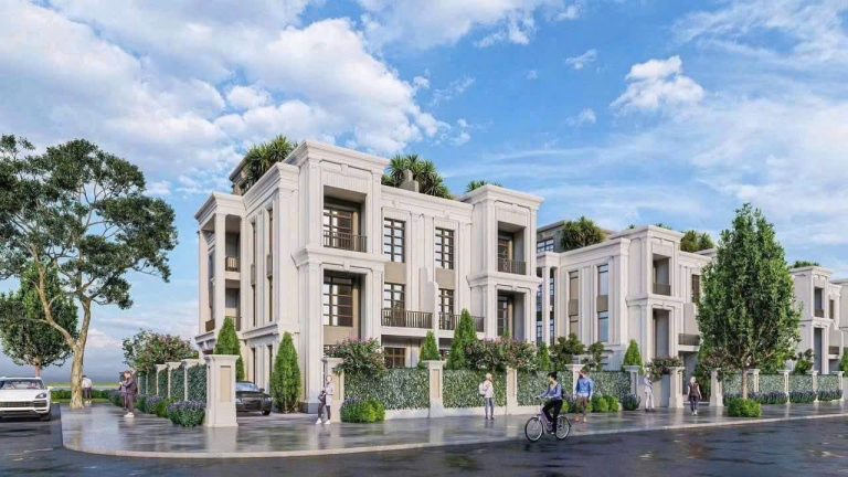 mẫu nhà biệt thự b2.1 thanh hà