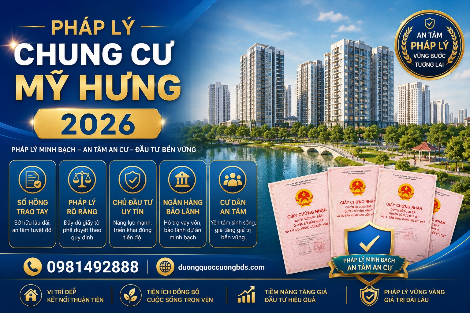 pháp lý chung cư mỹ hưng