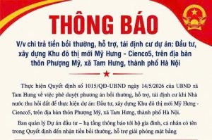 đền bù đất khu đô thị mỹ hưng