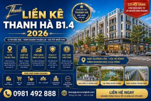 thuê liền kề thanh hà b1.4