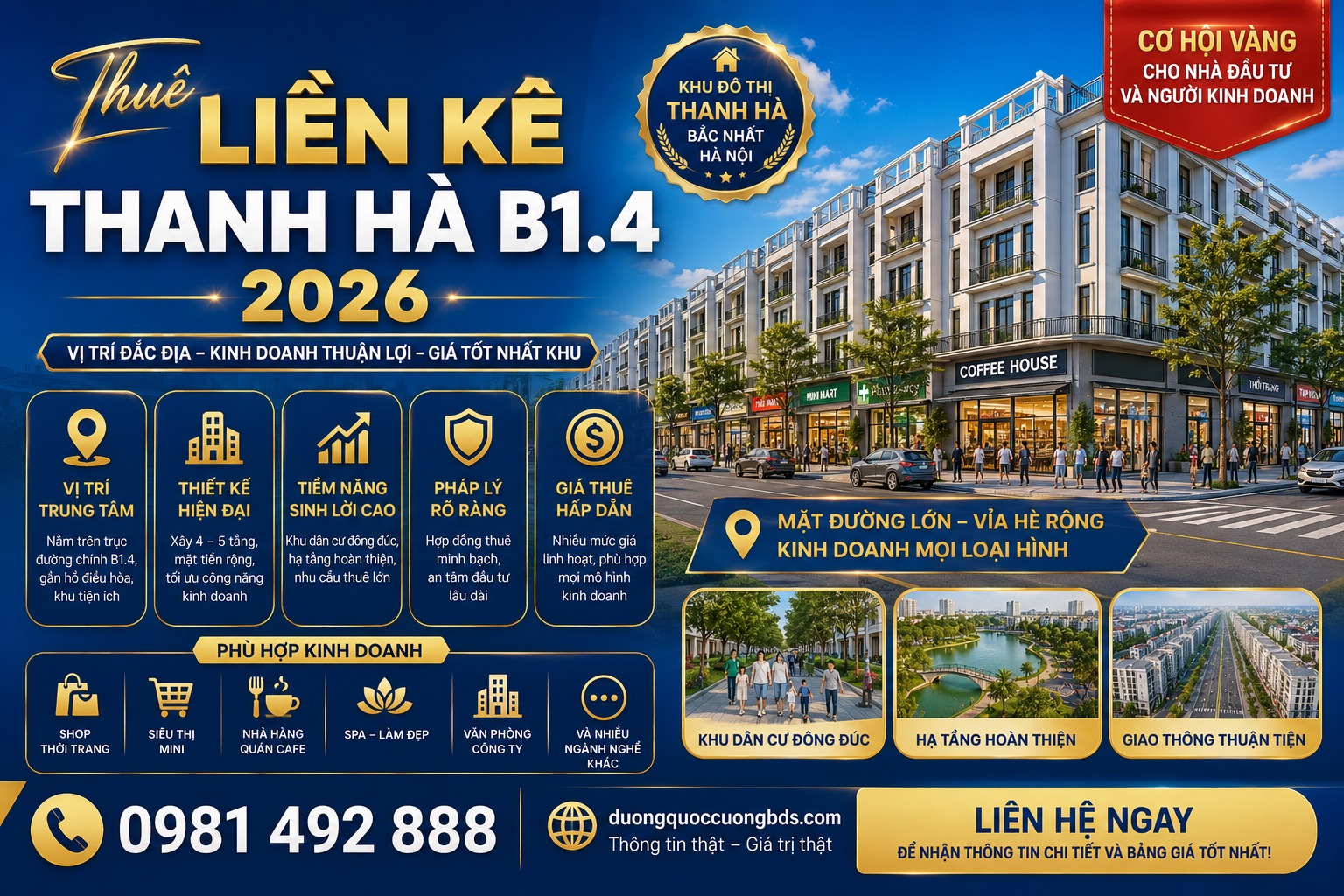 thuê liền kề thanh hà b1.4