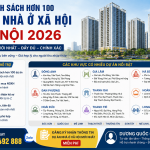 146 dự án nhà ở xã hội hà nội