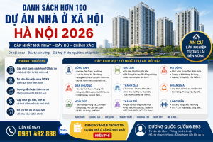 146 dự án nhà ở xã hội hà nội