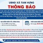 Theo quyết định được phê duyệt, phương án bồi thường và tái định cư khu đô thị Mỹ Hưng Cienco5 áp dụng đối với diện tích đất nông nghiệp tại thôn Phượng Mỹ.