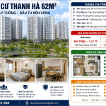 Chung cư Thanh Hà 62m² giá rẻ hà đông