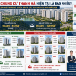 Dân Số Chung Cư Thanh Hà Hiện Tại Bao Nhiêu? Thống Kê 26 Tòa Đã Ở Và Các Tòa Chưa Xây Năm 2026