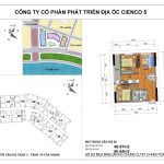 sơ đồ mặt bằng căn 02 chung cư B1.3 HH03A Thanh Hà