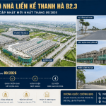 Tiến độ nhà liền kề Thanh Hà B2.3 hiện nay