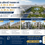 Xây dựng liền kề Thanh Hà B1.2 B1.3 B1.4 và biệt thự Thanh Hà B1.3 B1.4 B2.1 cập nhật tiến độ mới nhất năm 2026 tại khu đô thị Thanh Hà Cienco 5