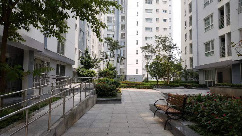 chung cư Thanh Hà cho người cao tuổi