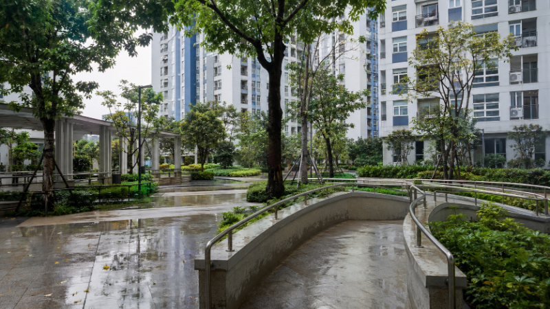 Chung cư Thanh Hà cho người cao tuổi