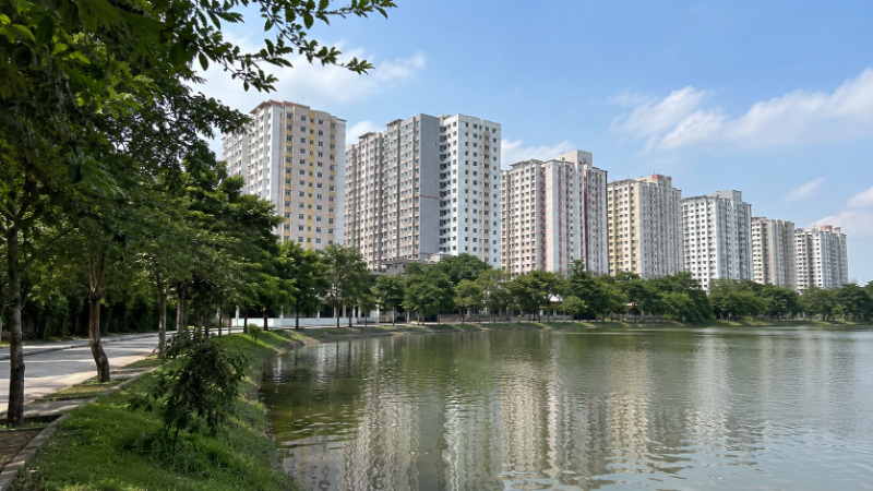 Chung cư Thanh Hà view hồ