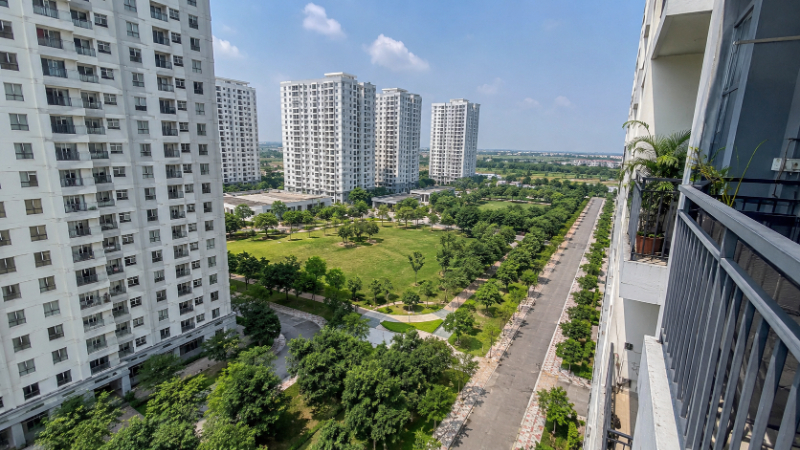 Hướng ban công chung cư Thanh Hà