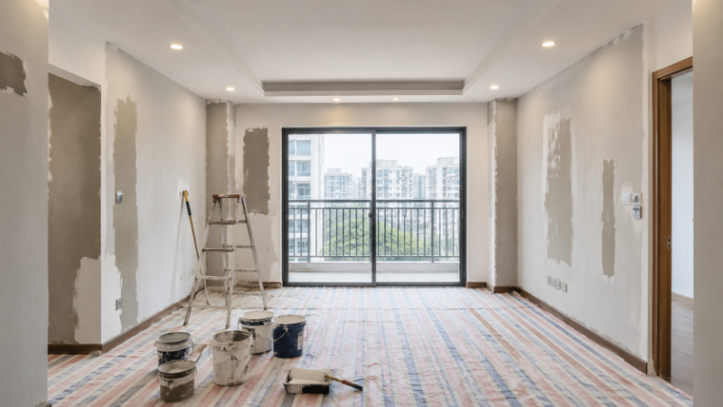Sửa chữa căn hộ chung cư Thanh Hà