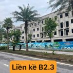 Các căn liền kề và biệt thự tại B2.3 đã hoàn thành phần thô, đang sơn hoàn thiện mặt ngoài và hoàn thiện các hạng mục cuối trước khi bàn giao.