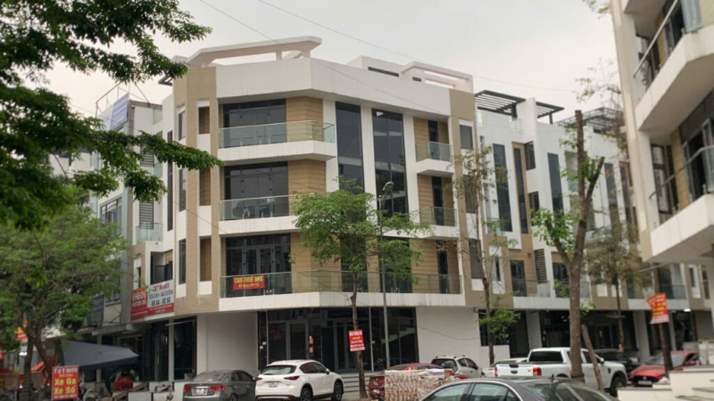 liền kề Thanh Hà đường 14m 17m 25m