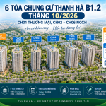 6 tòa Chung cư Thanh Hà B1.2 chuẩn bị xây dựng 6 tòa CH01 CH02 CH03 CH04 CH05 CH06 tháng 10 2026