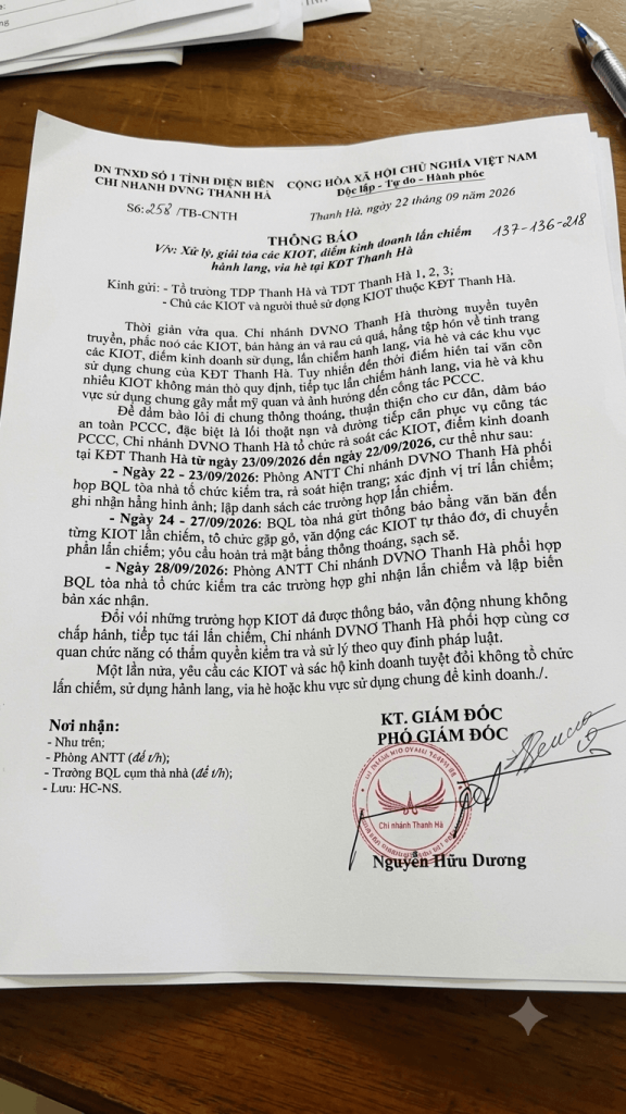 Kiot Thanh Hà Cienco 5 kinh doanh và cho thuê tại khu đô thị Thanh Hà