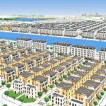 Phối cảnh minh họa tổng quan liền kề Vinhomes Olympic Hà Nội năm 2026