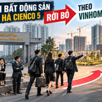 Môi giới bất động sản Thanh Hà Cienco 5 chuyển hướng sang Vinhomes Olympic trong bối cảnh thị trường giao dịch trầm lắng.