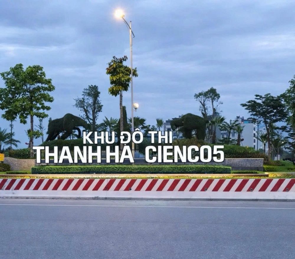 Xây Dựng Cổng Chào Biểu Tượng Khu Đô Thị Thanh Hà